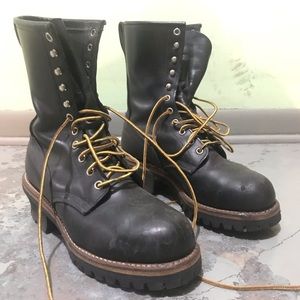 Red wing boots loggermax